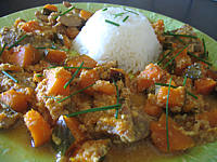 Image : recette Veau au potimarron