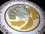 Image : Lieu au beurre d'oranges