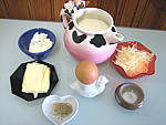 Ingrédients pour la recette : Sauce mornay