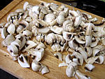 Pintade à la purée de maïs et champignons - 8.3