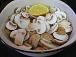 Pintade à la purée de maïs et champignons - 9.1