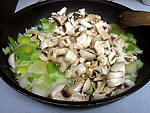 Pintade à la purée de maïs et champignons - 19.2