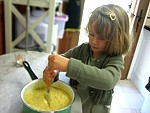 Pintade à la purée de maïs et champignons - 26.3