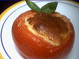 soufflé : Tomates soufflées au fromage