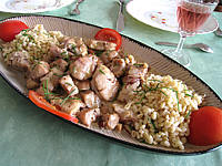 Image : Ris de veau au bourbon et aux amandes