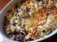 Image : Restes de pain brioché aux morilles