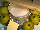 Ingrédients pour la recette : Tarte tatin