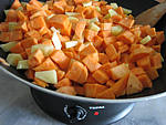 Pommes de terre et patates douces aux cèpes - 11.1