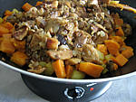 Pommes de terre et patates douces aux cèpes - 15.2