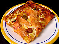 Image : Pizza au saumon fumé