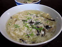 Cuisine diététique : Soupe de poulet aux champignons à la chinoise