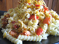Image : Sauté de chou-rave au maccheroni