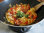 Sauté de chou-rave au maccheroni - 17.1