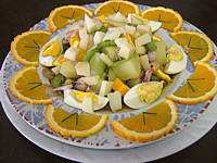 Image : Salade de kiwis à l'orange