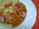Image : Sauce tomates aux olives