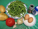 Ingrédients pour la recette : Haricots verts en salade
