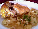Image : Poulet aux oignons