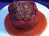 Image : Poivrons farcis à la viande