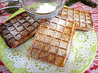 Image : Gaufres aux noisettes
