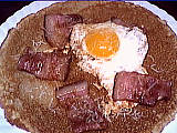 Image : Crêpes de blé noir au lard