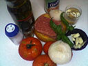 Ingrédients pour la recette : Sauce tomates