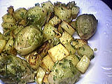 Image : Choux de Bruxelles parmentier