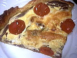 Langue de boeuf : Tarte de langue de boeuf au Cantal