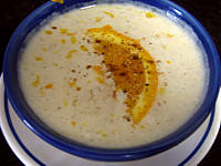 Image : Sauce au yaourt à l'orange