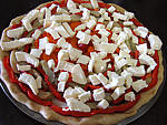 Pizza au seigle et sa garniture aux artichauts et mozzarella - 22.1
