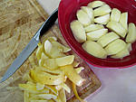 Salade de mâche aux foies de volaille et aux pommes - 11.1