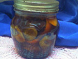 Image : Quetsches à l'eau de vie