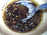 sauce vinaigrette : Vinaigrette en ramequin