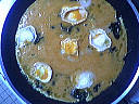 Omelette au chèvre et pissenlits - 4.2