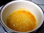 Magret au caramel et aux amandes et sa polenta aux pruneaux - 3.1
