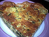 Image : Tarte aux courgettes et piment doux