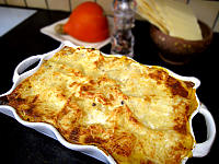 Image : Lasagnes au potimarron et au Saint-Agur