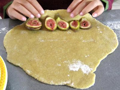 Pain semoule aux figues fraîches - 11.2