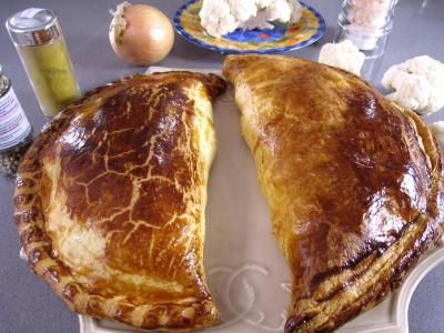 Image : Chaussons au chou-fleur et au thon
