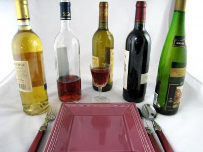 Photo : Les vins