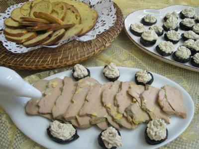 Photo : Foie gras aux pruneaux