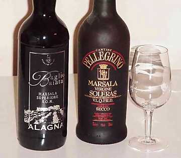 Image : Marsala  - Bouteilles Marsala
