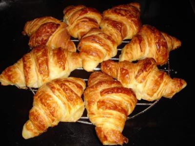 Image : Pâte levée feuilletée (croissants) - Croissants