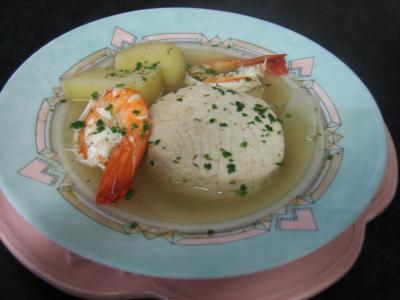Image : Thon  - Cotriade de thon aux gambas et au champagne