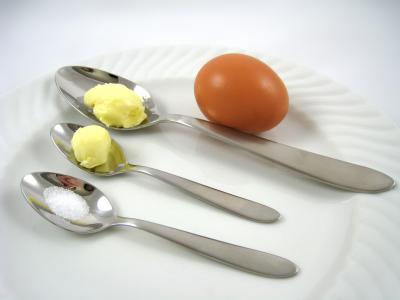 Photo : équivalences en grammes de divers termes culinaires