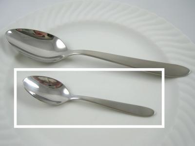 Photo : équivalence cuillère à thé, cuillère à café