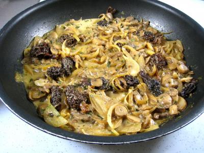 Rôti de biche aux morilles et au riz - 10.3