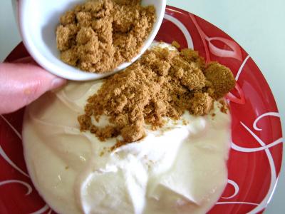 Abricots au fromage blanc et au floc de Gascogne - 2.1