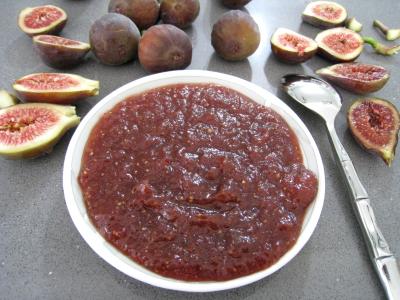 Image : recette Chutney de figues aux épices
