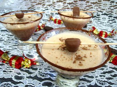 Image : Cocktail au chocolat et au caramel