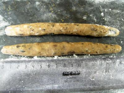 Gressins aux olives et à l'emmental - 11.1